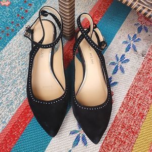 Antonio Melani sued stud pumps size 7.5